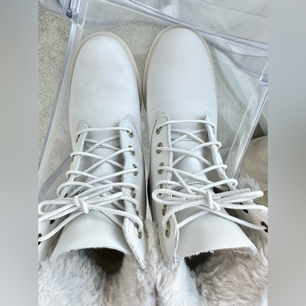 Timberland Boots with Fur Trim - Picture 3 of 14
